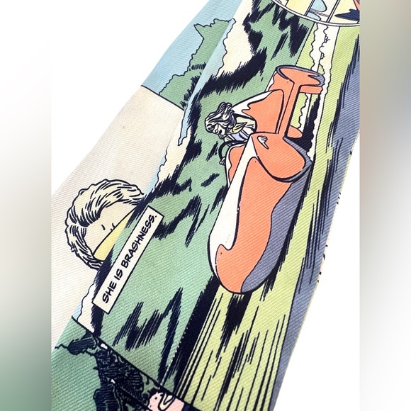 Hermes  Wow Twilly Scarf - Picture 6 of 8